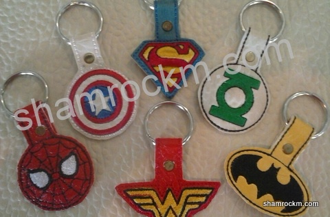 Super Hero Key Fobs-Spider Man-Super Hero Key Fobs