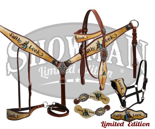 LIMITED EDITION 5 Piece Faith & Luck tack set-LIMITED EDITION 5 Piece Faith & Luck tack set