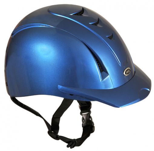 Equi Pro II helmet fron International Riding Helmets. -Blue Mist-Equi Pro II helmet fron International Riding Helmets. -Blue Mist