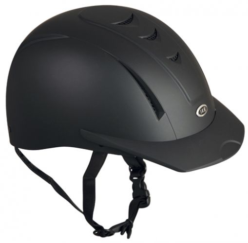Equi Pro II helmet fron International Riding Helmets. -Matte Black-Equi Pro II helmet fron International Riding Helmets. -Matte Black