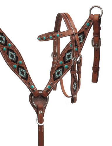 PONY headstall and breast collar set- PONY headstall and breast collar set