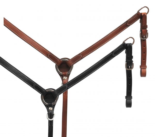 Mini/ Small Pony 3/4" wide breast collar-Mini/ Small Pony 3/4 wide breast collar