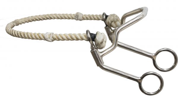 quick stop with rope nose hackamore-quick stop with rope nose hackamore