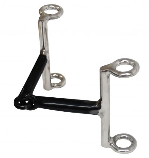 Sliding gag bit with sweet iron mouth-Sliding gag bit with sweet iron mouth