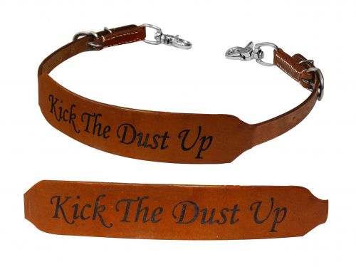 Kick the Dust Up branded wither strap-Kick the Dust Up branded wither strap