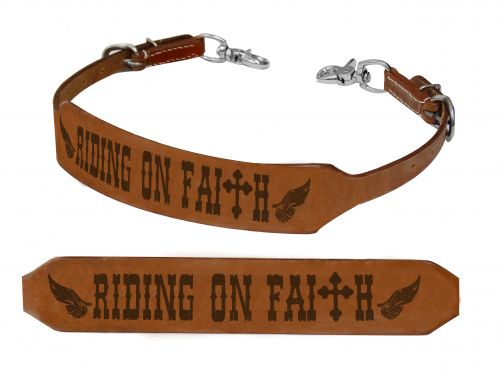 Riding on Faith branded wither strap-Riding on Faith branded wither strap