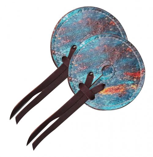 Copper patina print bit guards-Copper patina print bit guards