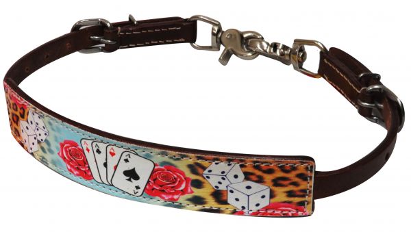 " Gambling Rose" wither strap- Gambling Rose wither strap
