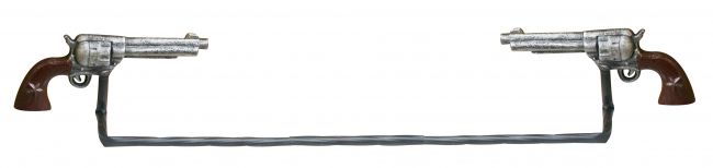 Pistol towel bar- Pistol towel bar