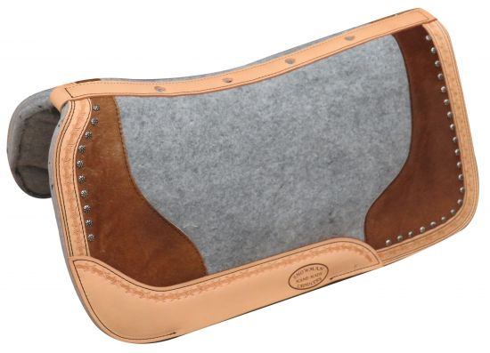 PONY 24" x 24" Argentina cow leather saddle pad hair on cowhide-PONY 24 x 24 Argentina cow leather saddle pad hair on cowhide