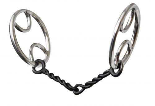 stainless steel divided O-ring sweet iron snaffle-stainless steel divided O-ring sweet iron snaffle