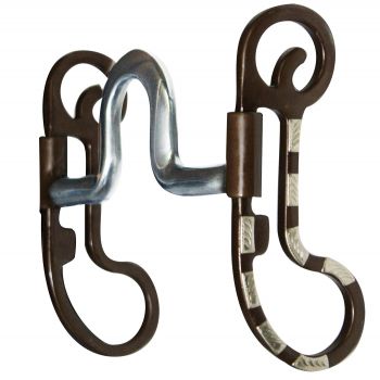 Antique Brown High Port Bit-Antique Brown High Port Bit