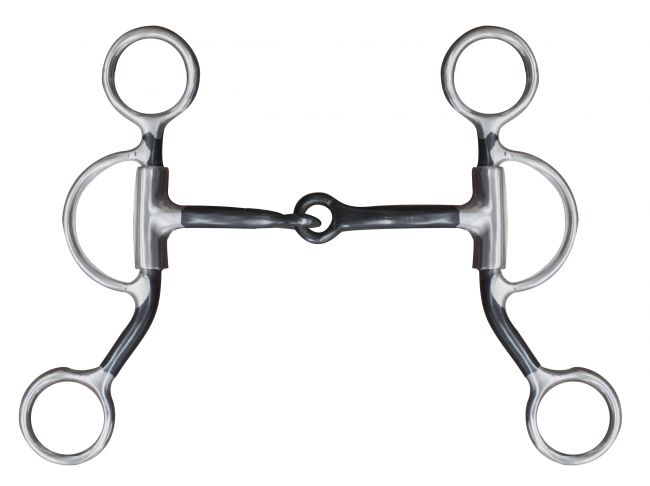 stainless steel swivel snaffle bit with 5" sweet iron mouth-stainless steel swivel snaffle bit with 5 sweet iron mouth