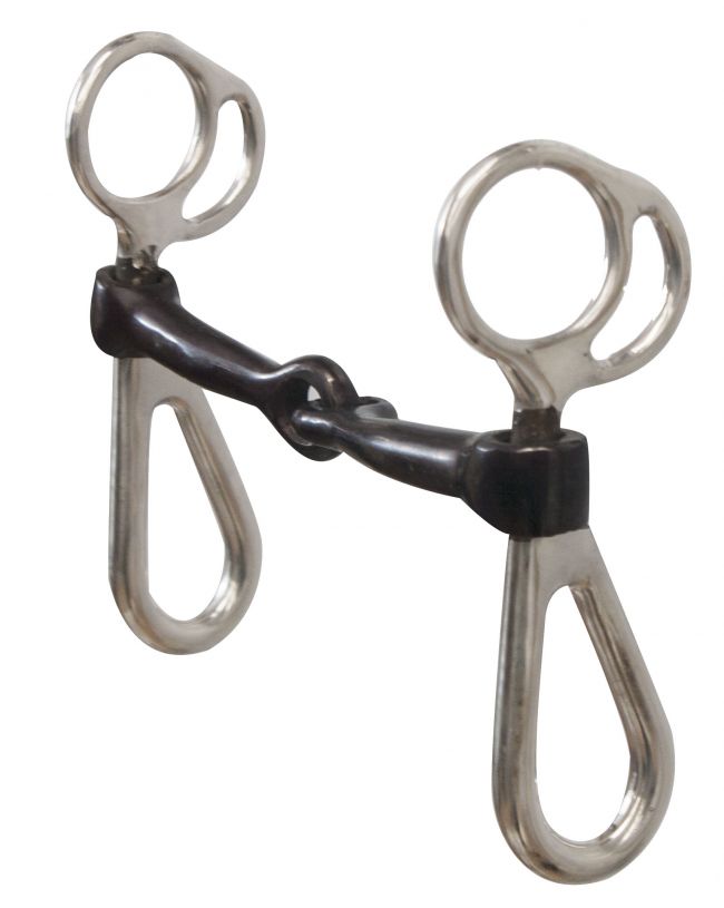 stainless steel short shank curb bit with 5" sweet iron mouth- stainless steel short shank curb bit with 5 sweet iron mouth
