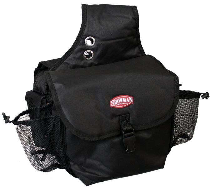 nylon cordura insulated saddle bag with buckle closure- nylon cordura insulated saddle bag with buckle closure