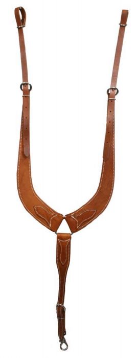American made harness leather pulling breastcollar-American made harness leather pulling breastcollar