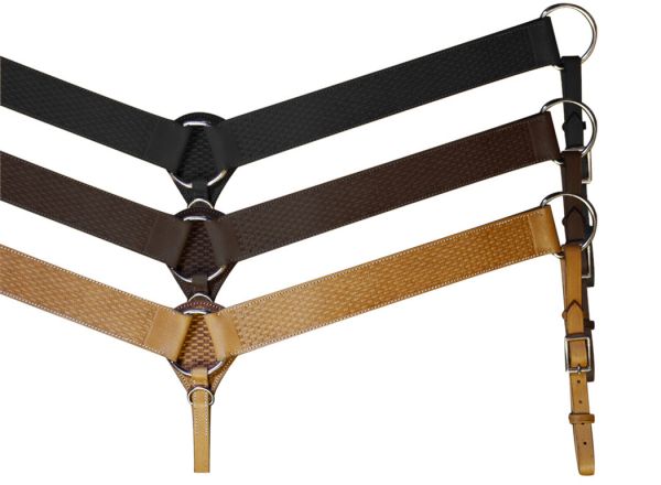2" Breast Collar with basket tooling-2 Breast Collar with basket tooling