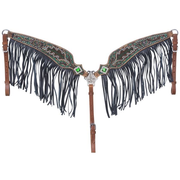 Dylan Collection Breastcollar with Fringe-Dylan Collection Breastcollar with Fringe