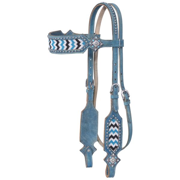 Chase Collection Browband Headstall-Chase Collection Browband Headstall