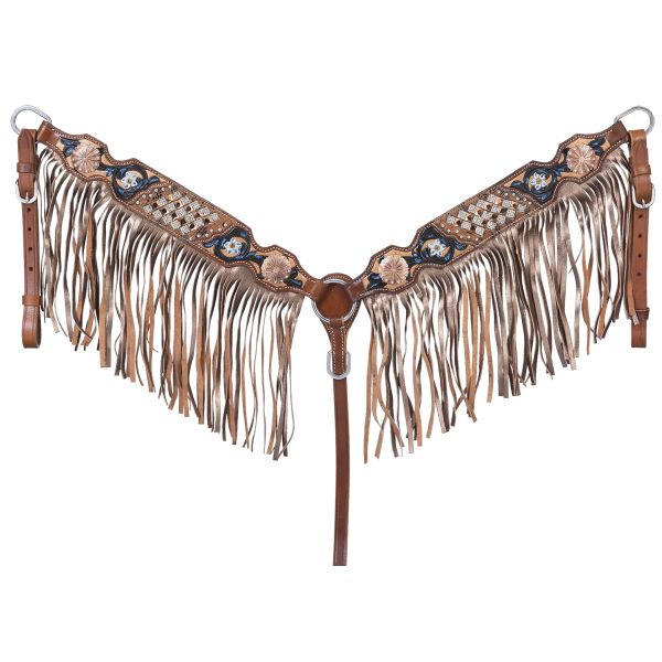 Savannah Collection Breastcollar w/Fringe-Savannah Collection Breastcollar w/Fringe
