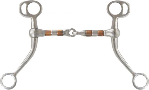 stainless steel Tom Thumb bit with 6.75" cheeks-stainless steel Tom Thumb bit with 6.75 cheeks
