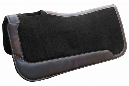 31" x 32" x 1" Black felt saddle pad- 31 x 32 x 1 Black felt saddle pad