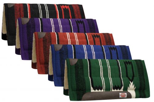 32" x 34" wool cutter pad with Kodel fleece and wear leathers-32 x 34 wool cutter pad with Kodel fleece and wear leathers