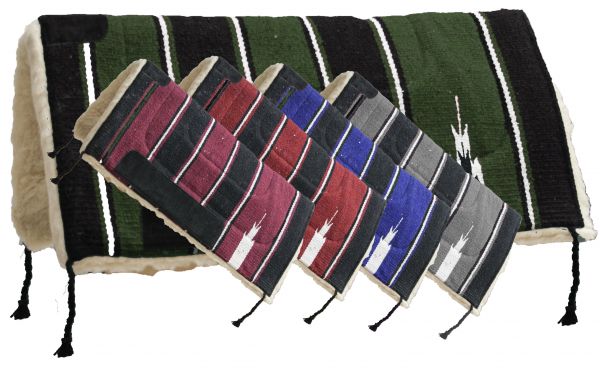 Economy style built up Navajo pad with fleece bottom-Economy style built up Navajo pad with fleece bottom