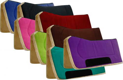 32" x 32" contoured pad with Kodel fleece bottom and suede wear leather-32 x 32 contoured pad with Kodel fleece bottom and suede wear leather