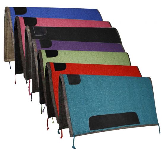 32" x 32" solid colored pad with felt bottom and suede wear leathers-32 x 32 solid colored pad with felt bottom and suede wear leathers