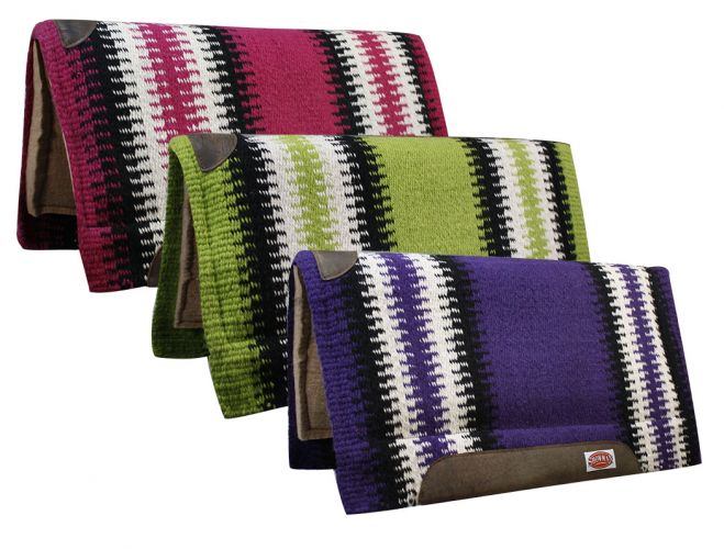 36" x 34" 100% New Zealand wool cutter style pad with memory felt bottom and top grain wear leathers-36 x 34 100% New Zealand wool cutter style pad with memory felt bottom and top grain wear leathers