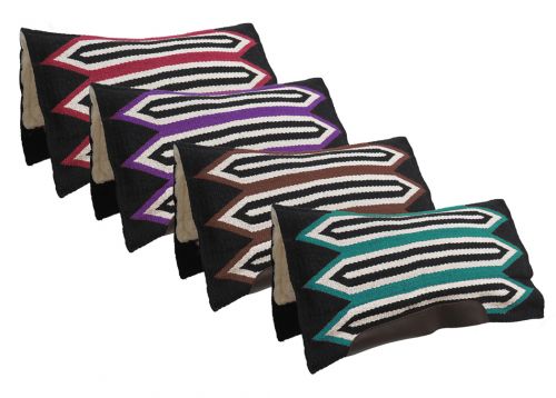33" x 38" x 1" cutter style woven wool pad with felt center and fleece bottom-33 x 38 x 1 cutter style woven wool pad with felt center and fleece bottom