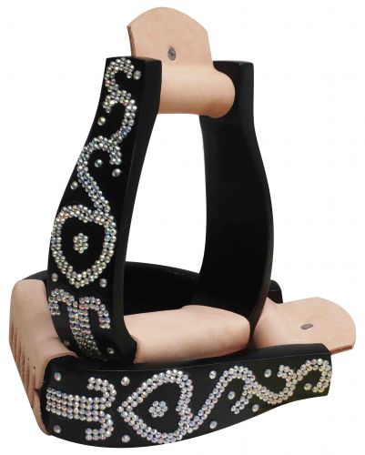 Crystal rhinestone stirrups- Crystal rhinestone stirrups