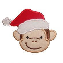 Santa Monkey-Christmas, santa, monkey