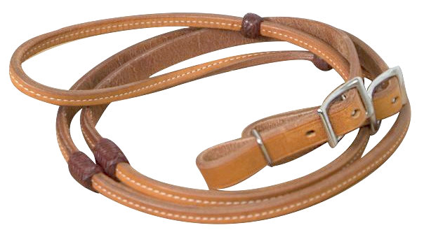 8ft Argentina cow leather reins with burgundy braided rawhide accents.- 8ft Argentina cow leather reins with burgundy braided rawhide accents.