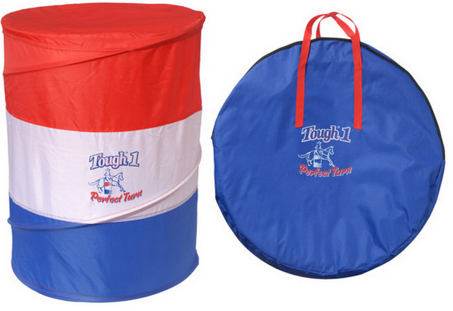 Tough-1 Perfect Turn Collapsible Barrel Set of 3-Tough-1 Perfect Turn Collapsible Barrel Set of 3