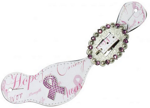 Ladies size spur straps with "Hope" print-Ladies size spur straps with Hope print