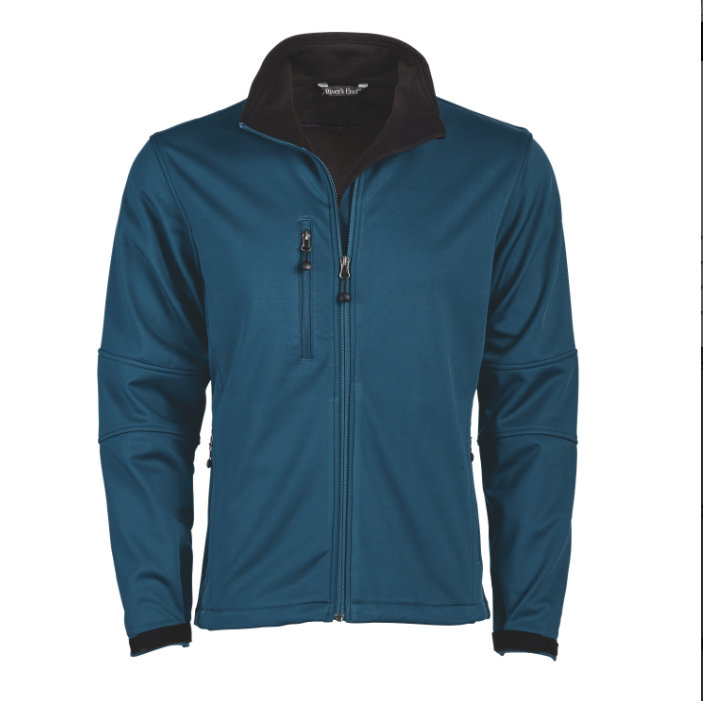 Men's Fleece-Lined Full-Zip Softshell-Men's Fleece-Lined Full-Zip Softshell