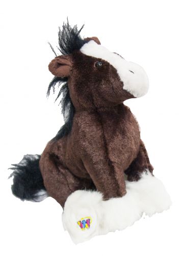Webkins ® Clydesdale horse plush- Webkins ® Clydesdale horse plush