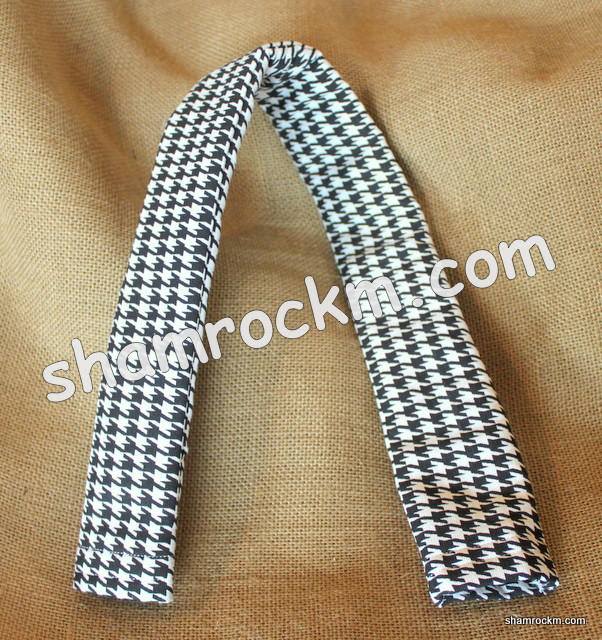 Houndstooth Camera Strap-Houndstooth camera strap
