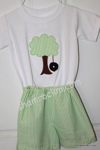 Tree Swing Shorts Set-shorts sets, tree swing, custom clothing