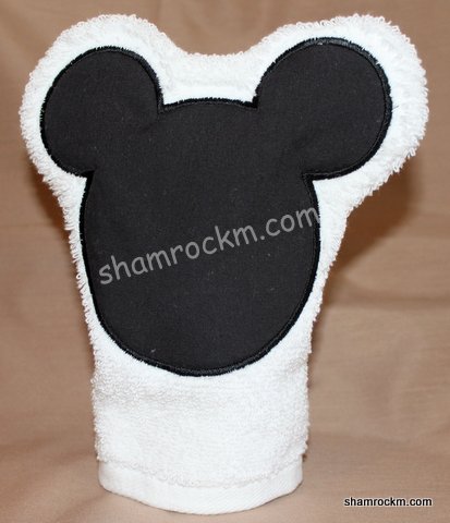 Boy Mouse Bath Mitt-boy mouse bath mitt