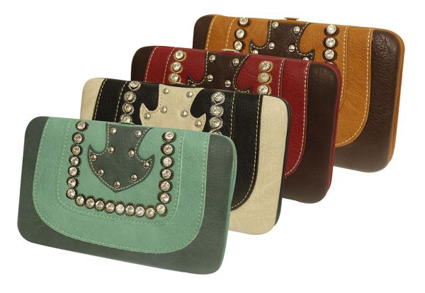Montana West ® Rhinestone wallet-Montana West ® Rhinestone wallet