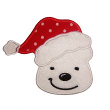 santa Polar Bear-Christmas, santa, polar bear