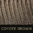 Coyote Brown Paracord-paracord, coyote brown paracord, parachute cord, survivor bracelet cord