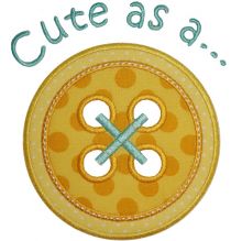 Cute as a Button-cute as a button