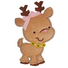 Cute Reindeer-cute reindeer, reindeer applique, Christmas applique