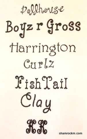 Fonts-fonts