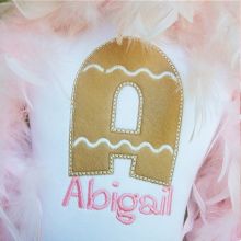 Gingerbread Alphabet-gingerbread alphabet, alphabet appliques, gingerbread appliques,christmas appliques
