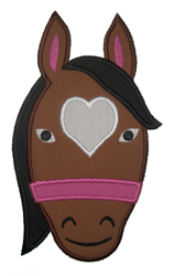 Horse Head Heart-horse head